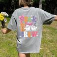 Pre-K Boo Crew Pre-K Teacher Student Kids Halloween Women's Comfort Colors T-Shirt Back Print Grey Pre-K Boo Crew Pre-K Teacher Student Kids Halloween Women's Comfort Colors T-Shirt Back Print Grey