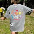 Pre-K Crew 1st Day Of School Preschool Teacher Women's Comfort Colors T-Shirt Back Print Grey Pre-K Crew 1st Day Of School Preschool Teacher Women's Comfort Colors T-Shirt Back Print Grey