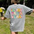 In My Pre-K Era Girl Back To School Cute PreSchool Teacher Women's Comfort Colors T-Shirt Back Print Grey In My Pre-K Era Girl Back To School Cute PreSchool Teacher Women's Comfort Colors T-Shirt Back Print Grey