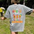 My Pre-K Kids Are Smart Cookies Christmas Teacher Women's Comfort Colors T-Shirt Back Print Grey My Pre-K Kids Are Smart Cookies Christmas Teacher Women's Comfort Colors T-Shirt Back Print Grey