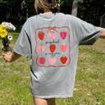 Preschool Is My Jam Strawberry Teacher First Day Of School Women's Comfort Colors T-Shirt Back Print Grey Preschool Is My Jam Strawberry Teacher First Day Of School Women's Comfort Colors T-Shirt Back Print Grey
