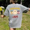 Preschool Is My Jam Teacher Shirt Women's Comfort Colors T-Shirt Back Print Grey Preschool Is My Jam Teacher Shirt Women's Comfort Colors T-Shirt Back Print Grey