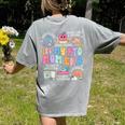 In My PTO Mom Parent Teacher Organization Back To School Women's Comfort Colors T-Shirt Back Print Grey