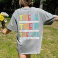 There Their They’Re Grammar Joke For English Teacher Student Women's Comfort Colors T-Shirt Back Print Grey There Their They’Re Grammar Joke For English Teacher Student Women's Comfort Colors T-Shirt Back Print Grey