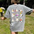 Read More Books Spooky Teacher Halloween Ghost Reading Book Women's Comfort Colors T-Shirt Back Print Grey Read More Books Spooky Teacher Halloween Ghost Reading Book Women's Comfort Colors T-Shirt Back Print Grey