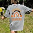 Reading Specialist Halloween Reading Teacher For Men Women Women's Comfort Colors T-Shirt Back Print Grey
