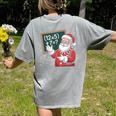 Santa Teacher 67 Math Christmas Xmas Holiday Number 67 Women's Comfort Colors T-Shirt Back Print Grey Santa Teacher 67 Math Christmas Xmas Holiday Number 67 Women's Comfort Colors T-Shirt Back Print Grey