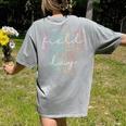 School Field Day Happy Field Day Tee Teacher Life Summer Women's Comfort Colors T-Shirt Back Print Grey School Field Day Happy Field Day Tee Teacher Life Summer Women's Comfort Colors T-Shirt Back Print Grey
