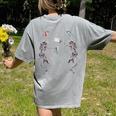 Science Teacher Dancing Skeleton Halloween Chemist Scientist Women's Comfort Colors T-Shirt Back Print Grey Science Teacher Dancing Skeleton Halloween Chemist Scientist Women's Comfort Colors T-Shirt Back Print Grey