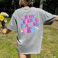 In My Science Teacher Era Teacher Women's Comfort Colors T-Shirt Back Print Grey In My Science Teacher Era Teacher Women's Comfort Colors T-Shirt Back Print Grey