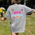 Second Grade Drip Ice Cream Home Plate Baseball Teachers Kid Women's Comfort Colors T-Shirt Back Print Grey Second Grade Drip Ice Cream Home Plate Baseball Teachers Kid Women's Comfort Colors T-Shirt Back Print Grey