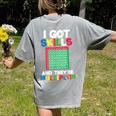 I Got Skills They'Re Multiplying Shirt Math Teacher Women's Comfort Colors T-Shirt Back Print Grey I Got Skills They'Re Multiplying Shirt Math Teacher Women's Comfort Colors T-Shirt Back Print Grey