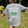 Sleighing Math Problem Xmas In Math Teacher Christmas Men Women Women's Comfort Colors T-Shirt Back Print Grey Sleighing Math Problem Xmas In Math Teacher Christmas Men Women Women's Comfort Colors T-Shirt Back Print Grey