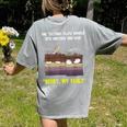 Sorry My Fault Earthquake Tectonic Plate Science Teacher Pun Women's Comfort Colors T-Shirt Back Print Grey Sorry My Fault Earthquake Tectonic Plate Science Teacher Pun Women's Comfort Colors T-Shirt Back Print Grey