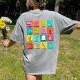 Spanish Teacher Back To School Maestra Dual Language Crew Women's Comfort Colors T-Shirt Back Print Grey Spanish Teacher Back To School Maestra Dual Language Crew Women's Comfort Colors T-Shirt Back Print Grey