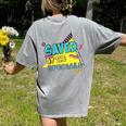 Specials Team Elementary School Teachers Cute Trendy Retro Women's Comfort Colors T-Shirt Back Print Grey