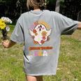 In My Spooky Science Teacher Era Occupational Haunts Women's Comfort Colors T-Shirt Back Print Grey