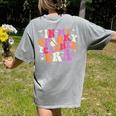 In My Spooky Teacher Era Halloween Teacher Back To School Women's Comfort Colors T-Shirt Back Print Grey In My Spooky Teacher Era Halloween Teacher Back To School Women's Comfort Colors T-Shirt Back Print Grey
