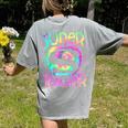 Super Teacher Back To School Apple Tie Dye First Day Women's Comfort Colors T-Shirt Back Print Grey Super Teacher Back To School Apple Tie Dye First Day Women's Comfort Colors T-Shirt Back Print Grey