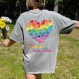 It Takes a Big Heart To Shape Little Minds Teacher Women's Comfort Colors T-Shirt Back Print Grey It Takes a Big Heart To Shape Little Minds Teacher Women's Comfort Colors T-Shirt Back Print Grey