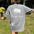 Teacher Bear For Educators Teacher Appreciation Women's Comfort Colors T-Shirt Back Print Grey Teacher Bear For Educators Teacher Appreciation Women's Comfort Colors T-Shirt Back Print Grey