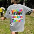 Teacher We Are Like A Box Of Crayons Back To School Women's Comfort Colors T-Shirt Back Print Grey Teacher We Are Like A Box Of Crayons Back To School Women's Comfort Colors T-Shirt Back Print Grey