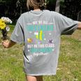 Teacher We All Different But In This Class We Swim Together Women's Comfort Colors T-Shirt Back Print Grey Teacher We All Different But In This Class We Swim Together Women's Comfort Colors T-Shirt Back Print Grey