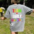 Teacher Early Childhood Education Preschool Head Start Crew Women's Comfort Colors T-Shirt Back Print Grey Teacher Early Childhood Education Preschool Head Start Crew Women's Comfort Colors T-Shirt Back Print Grey