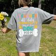 Teacher Off Duty Promoted To Stay At Home Dog Mom Teachers Women's Comfort Colors T-Shirt Back Print Grey Teacher Off Duty Promoted To Stay At Home Dog Mom Teachers Women's Comfort Colors T-Shirt Back Print Grey