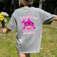 Teacher Shark Female Teacher Women's Comfort Colors T-Shirt Back Print Grey Teacher Shark Female Teacher Women's Comfort Colors T-Shirt Back Print Grey