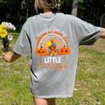 Teacher Thanksgiving Shirt Thankful For My Little Turkeys Women's Comfort Colors T-Shirt Back Print Grey Teacher Thanksgiving Shirt Thankful For My Little Turkeys Women's Comfort Colors T-Shirt Back Print Grey