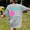 Teacher Of Tiny Humans Preschool Pre K Kindergarten Teacher Women's Comfort Colors T-Shirt Back Print Grey Teacher Of Tiny Humans Preschool Pre K Kindergarten Teacher Women's Comfort Colors T-Shirt Back Print Grey