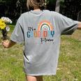 Teacher Of Visually Impaired Braille A Good Day To Learn Women's Comfort Colors T-Shirt Back Print Grey Teacher Of Visually Impaired Braille A Good Day To Learn Women's Comfort Colors T-Shirt Back Print Grey