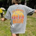 All Teachers Love Brains Teachers Halloween Teacher Women's Comfort Colors T-Shirt Back Print Grey