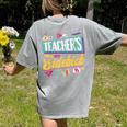 Teacher's Sidekick Teacher Assisting Teaching Assistant Women's Comfort Colors T-Shirt Back Print Grey Teacher's Sidekick Teacher Assisting Teaching Assistant Women's Comfort Colors T-Shirt Back Print Grey