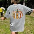 Teachers Students Fall Book Pumpkin Fall Librarians Bookworm Women's Comfort Colors T-Shirt Back Print Grey Teachers Students Fall Book Pumpkin Fall Librarians Bookworm Women's Comfort Colors T-Shirt Back Print Grey