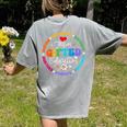 Team Ed Education Teacher Appreciation Back To School Women's Comfort Colors T-Shirt Back Print Grey Team Ed Education Teacher Appreciation Back To School Women's Comfort Colors T-Shirt Back Print Grey