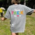 Team Pre-K Shirt PreSchool Teacher Student Back To School Women's Comfort Colors T-Shirt Back Print Grey Team Pre-K Shirt PreSchool Teacher Student Back To School Women's Comfort Colors T-Shirt Back Print Grey