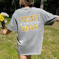 Test Day Testing May The Skills Be With You School Teacher Women's Comfort Colors T-Shirt Back Print Grey Test Day Testing May The Skills Be With You School Teacher Women's Comfort Colors T-Shirt Back Print Grey