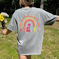 TGIF Teacher Appreciation Alphabet Thank God It's Friday For Men Women Girls Kids Women's Comfort Colors T-Shirt Back Print Grey TGIF Teacher Appreciation Alphabet Thank God It's Friday For Men Women Girls Kids Women's Comfort Colors T-Shirt Back Print Grey