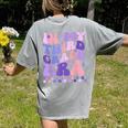 In My Third Grade Era 3rd Grade Teacher Student Boy Girl Women's Comfort Colors T-Shirt Back Print Grey In My Third Grade Era 3rd Grade Teacher Student Boy Girl Women's Comfort Colors T-Shirt Back Print Grey