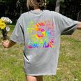 Tie Dye 5th Grade Typography Team Fifth Grade Teacher For Men Women Girls Kids Women's Comfort Colors T-Shirt Back Print Grey Tie Dye 5th Grade Typography Team Fifth Grade Teacher For Men Women Girls Kids Women's Comfort Colors T-Shirt Back Print Grey