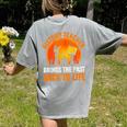 History Teacher Brings Past Back To Life Halloween Zombie Women's Comfort Colors T-Shirt Back Print Grey History Teacher Brings Past Back To Life Halloween Zombie Women's Comfort Colors T-Shirt Back Print Grey