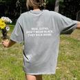 History Teacher Real Goths Sack Rome Women's Comfort Colors T-Shirt Back Print Grey