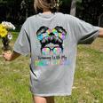 Twin Day Friends Teacher Twinning With My Bestie Women's Comfort Colors T-Shirt Back Print Grey Twin Day Friends Teacher Twinning With My Bestie Women's Comfort Colors T-Shirt Back Print Grey