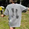 Violin Player Instrument Music Teacher Musical Violinist Women's Comfort Colors T-Shirt Back Print Grey Violin Player Instrument Music Teacher Musical Violinist Women's Comfort Colors T-Shirt Back Print Grey