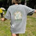Weird Teachers Build Character- Teacher's Day Women's Comfort Colors T-Shirt Back Print Grey
