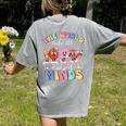 The World Needs All Kinds Of Minds Special Education Teacher Women's Comfort Colors T-Shirt Back Print Grey The World Needs All Kinds Of Minds Special Education Teacher Women's Comfort Colors T-Shirt Back Print Grey