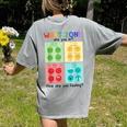 What Zone Are You In How Are You Feeling Teacher Women's Comfort Colors T-Shirt Back Print Grey What Zone Are You In How Are You Feeling Teacher Women's Comfort Colors T-Shirt Back Print Grey