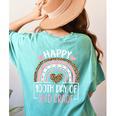 100th Day Of 2nd Grade 100 Days Of School Teacher Women's Comfort Colors T-Shirt Back Print Chalky Mint 100th Day Of 2nd Grade 100 Days Of School Teacher Women's Comfort Colors T-Shirt Back Print Chalky Mint